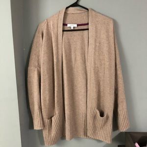 ARITZIA TALULA BEIGE CARDIGAN size small